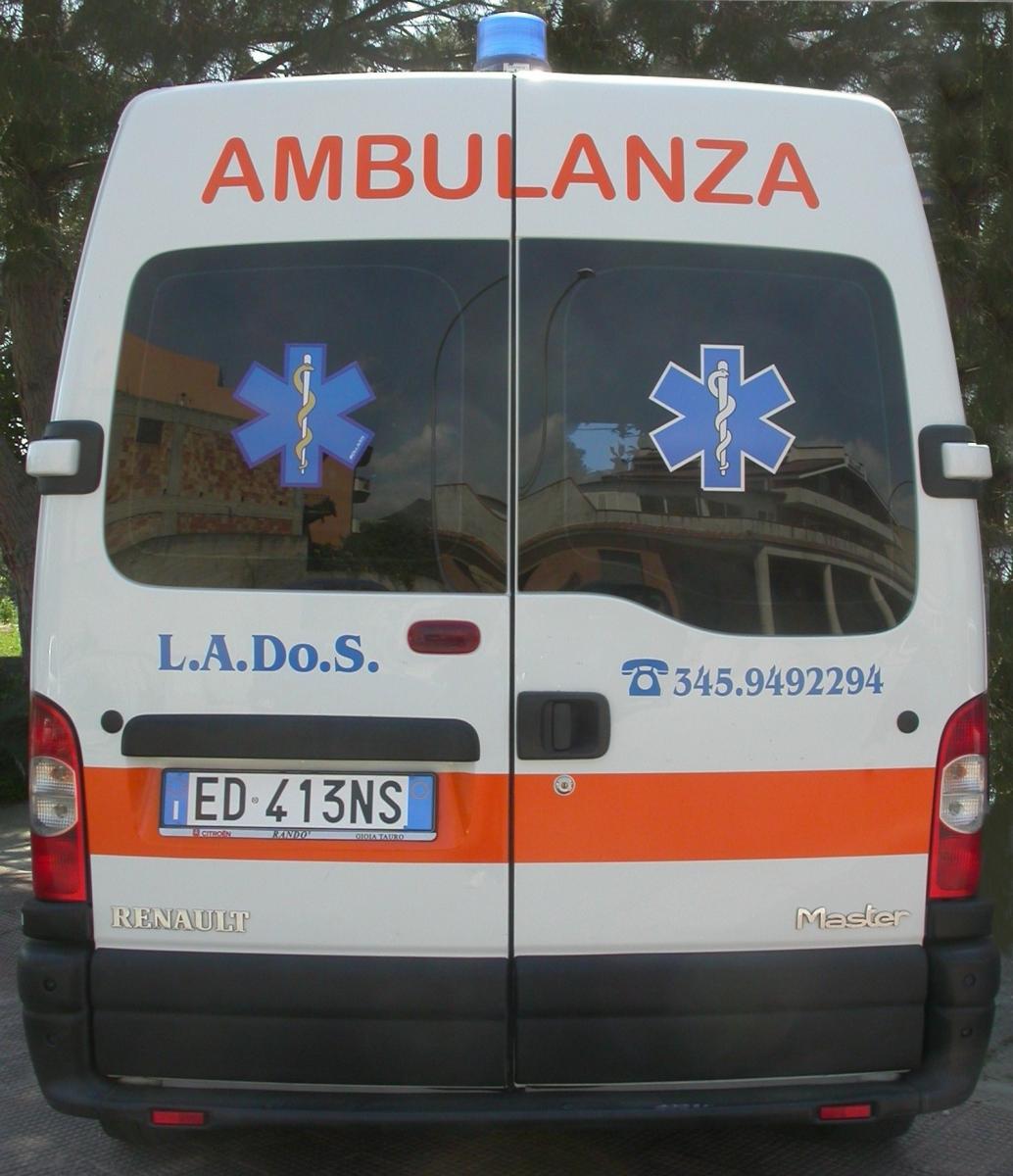 dec. unità di soccorso vinili rifrangenti